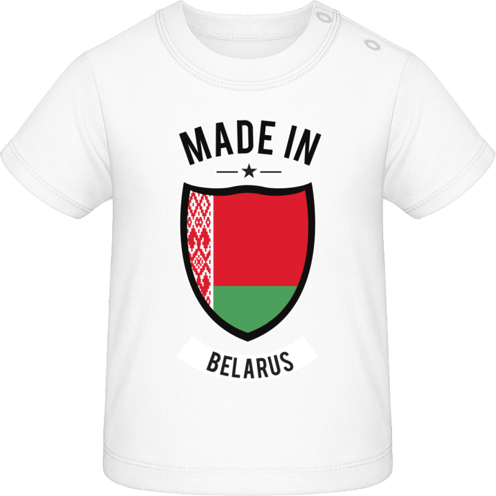 Made in Belarus Camiseta de bebé contain pic