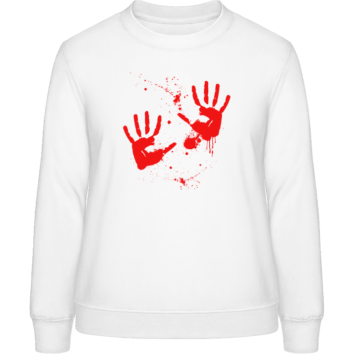 Bloody Hands Frauen Sweatshirt 0 image