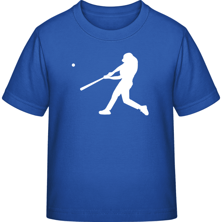 Baseball Player Silhouette Kids T-shirt contain pic