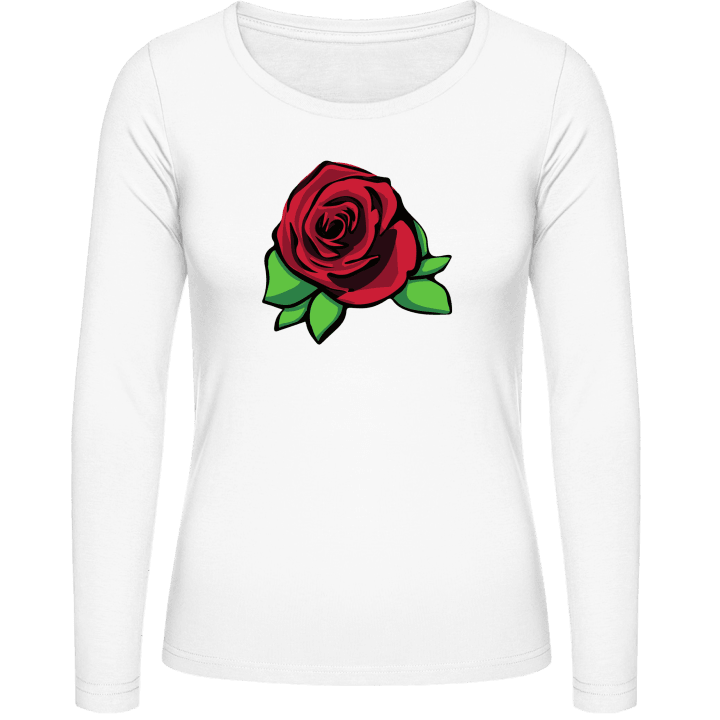 Rose Frauen Langarmshirt 0 image