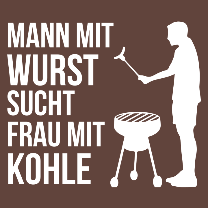 Mann mit Wurst such Frau mit Kohle Delantal de cocina 0 image