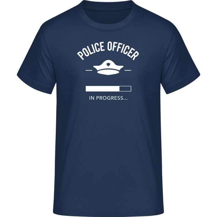 Police Officer in Progress T-skjorte contain pic