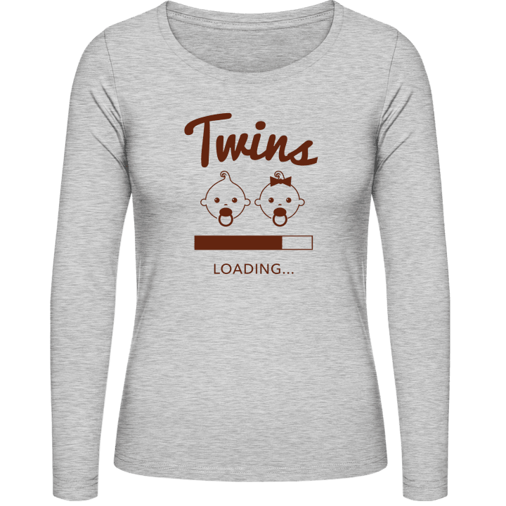 Twins Boy and Girl Camicia donna a maniche lunghe 0 image