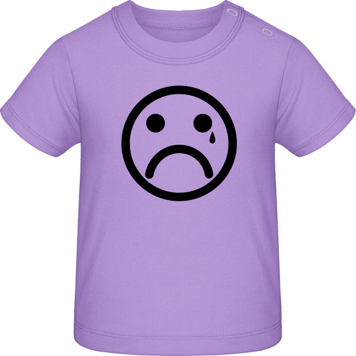 Crying Smiley T-shirt för bebisar contain pic