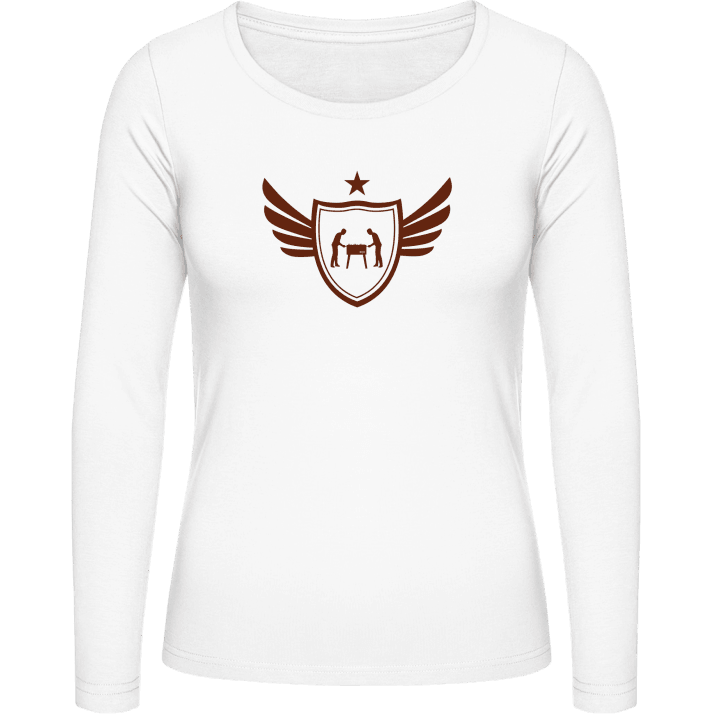 Table Football Star Vrouwen Lange Mouw Shirt contain pic