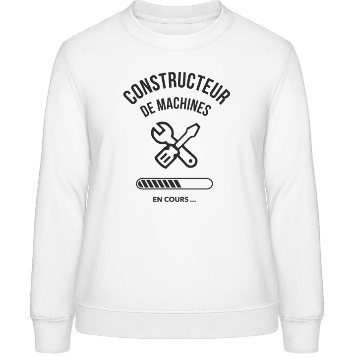 Constructeur de machines en cours Sweatshirt för kvinnor contain pic