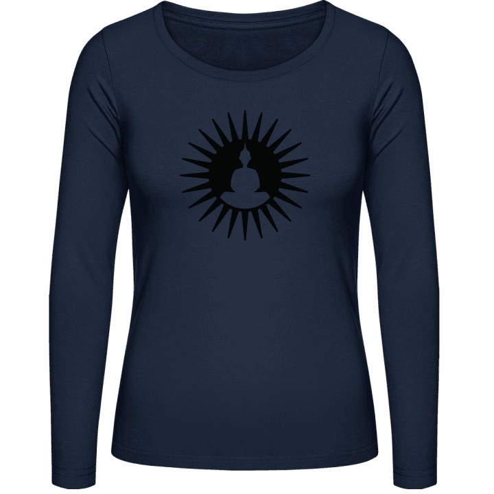 Meditation T-shirt à manches longues pour femmes contain pic