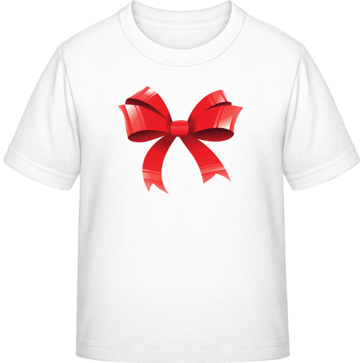 Boucle cadeau rouge T-shirt pour enfants 0 image