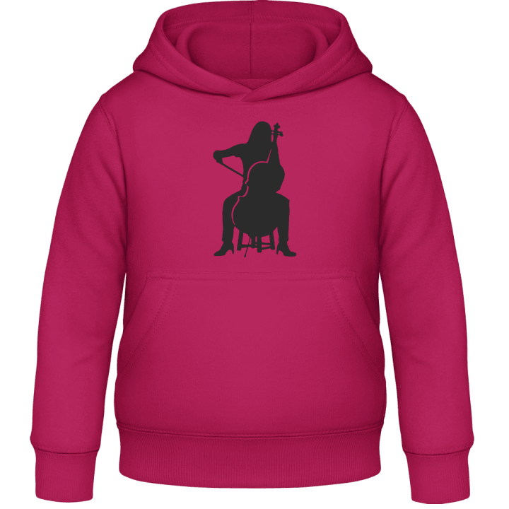 Cello Player Female Kids Hoodie 0 image
