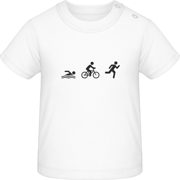 Triathlon T-shirt bébé contain pic