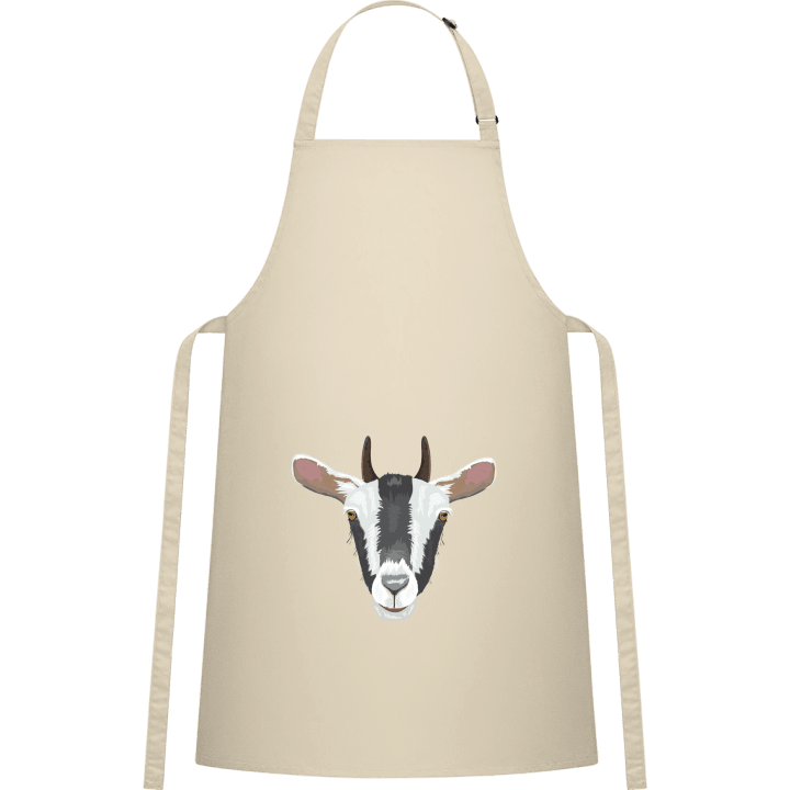 Realistic Goat Head Kitchen Apron 0 image