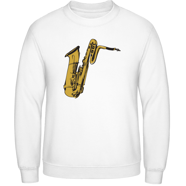 Saxophon Sweatshirt contain pic