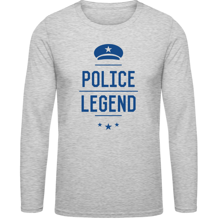 Police Legend Langarmshirt contain pic