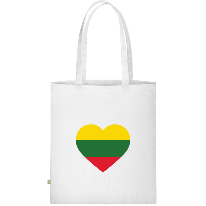 Lithuania Heart Flag Bolsa de tela contain pic