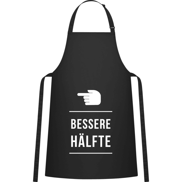 Bessere Hälfte Links Kitchen Apron contain pic