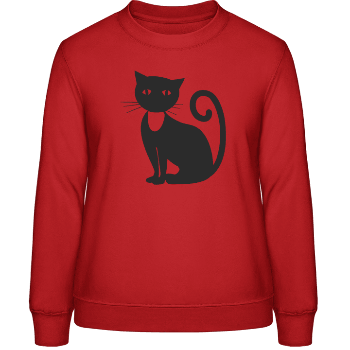 Katze Profile Frauen Sweatshirt 0 image