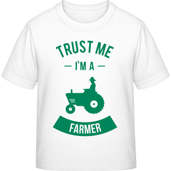 Trust Me I'm A Farmer Camiseta infantil contain pic