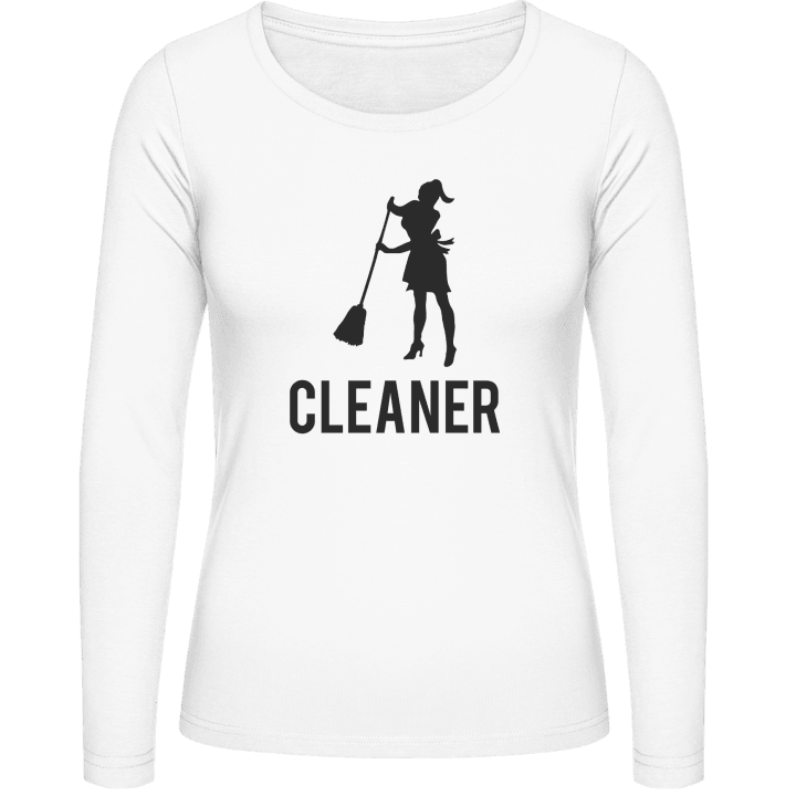 Cleaner Silhouette T-shirt à manches longues pour femmes contain pic