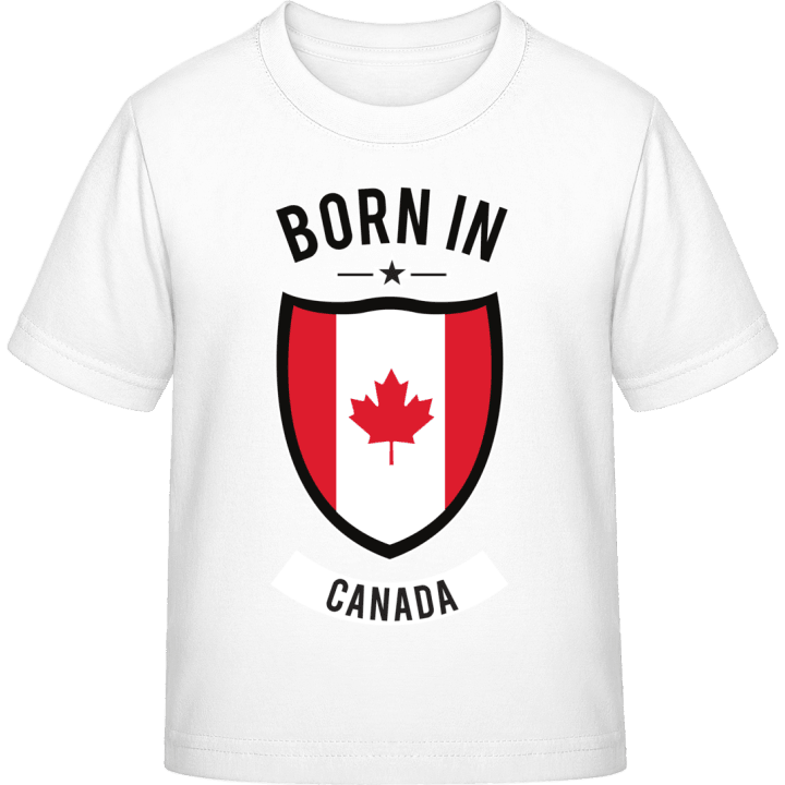 Born in Canada T-shirt pour enfants contain pic