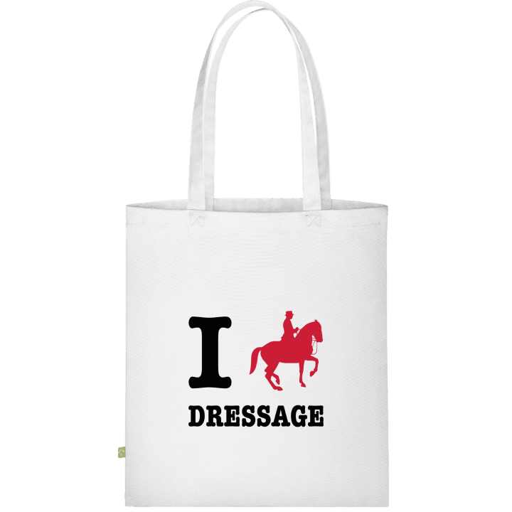 I Love Dressage Väska av tyg contain pic
