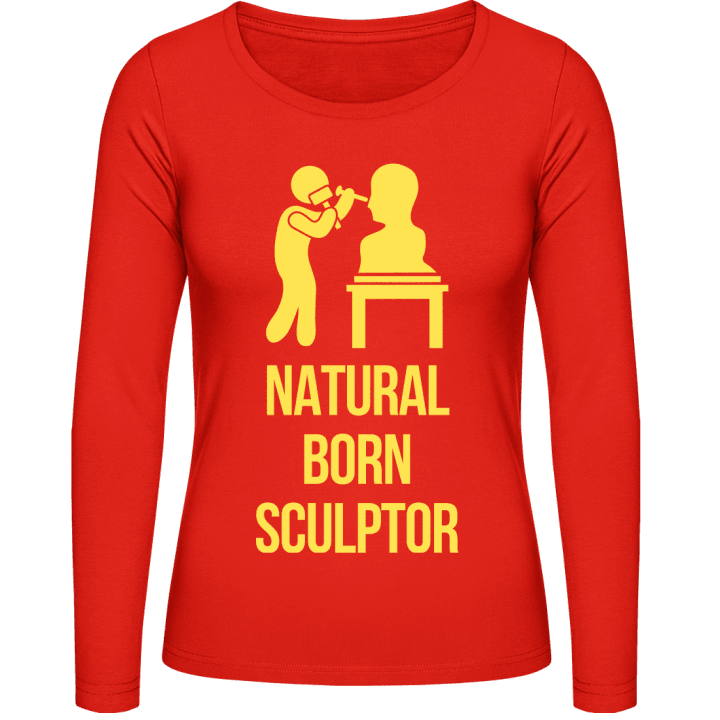 Natural Born Sculptor Vrouwen Lange Mouw Shirt 0 image