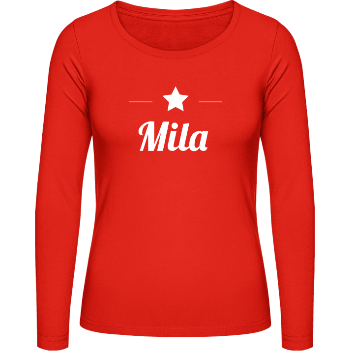 Mila Star Langærmet skjorte til kvinder 0 image