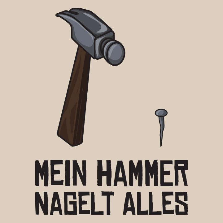 Mein Hammer Nagelt Alles Borsa in tessuto 0 image