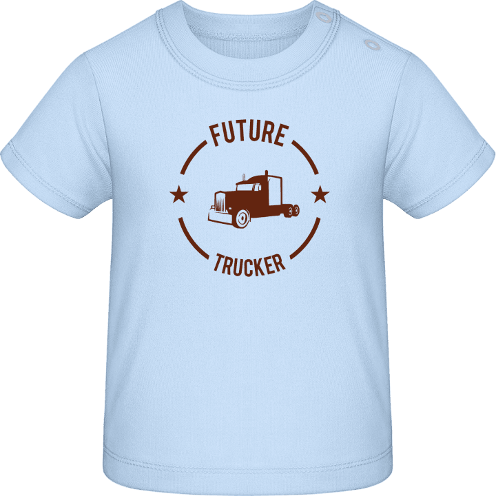 Future Trucker Camiseta de bebé contain pic