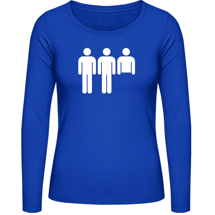 Two And A Half Men Vrouwen Lange Mouw Shirt 0 image