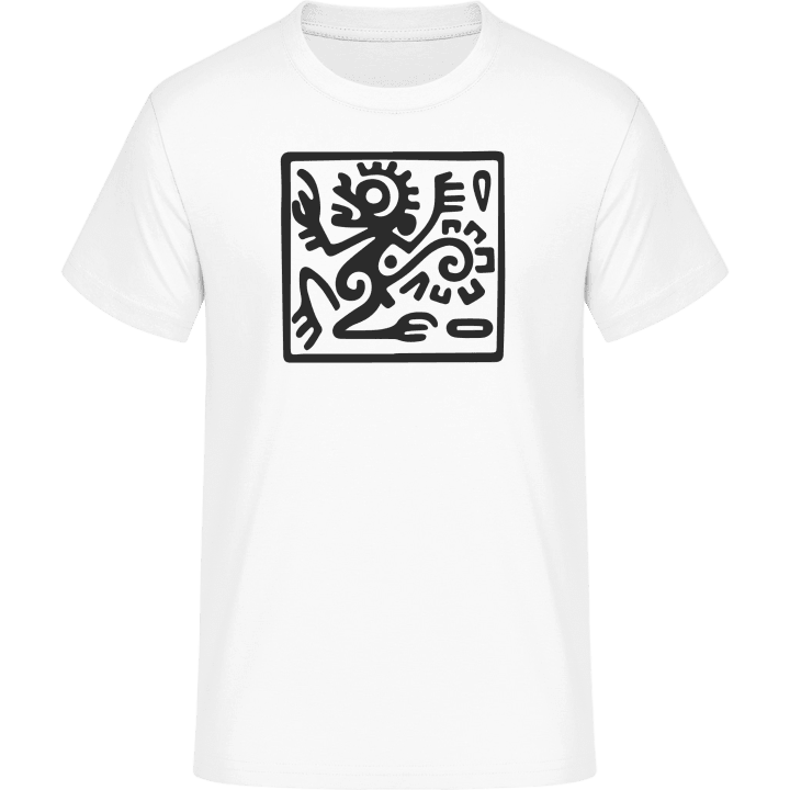 Maya hiërogliefen Aap T-Shirt 0 image