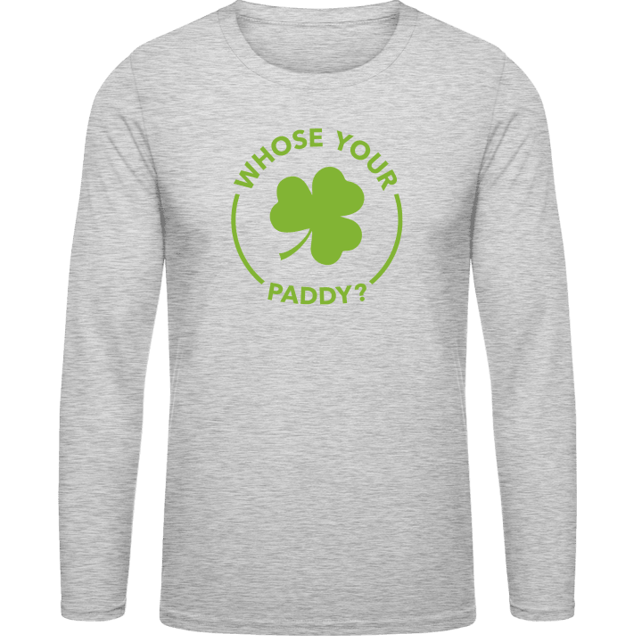 Whose Your Paddy Long Sleeve Shirt 0 image