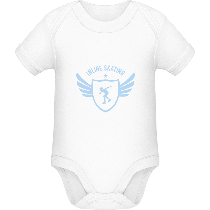 Inline Skating Winged Baby romper kostym contain pic