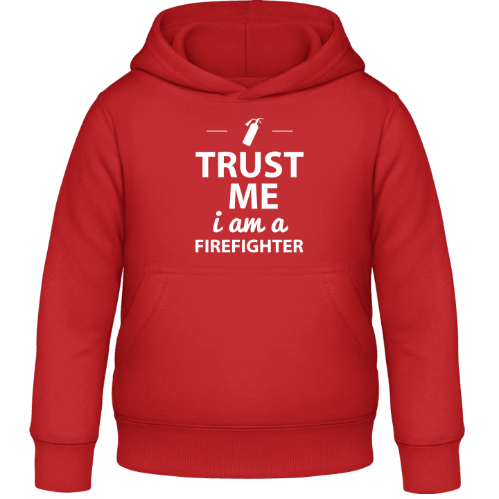 Trust Me I´m A Firefighter Hettegenser for barn contain pic