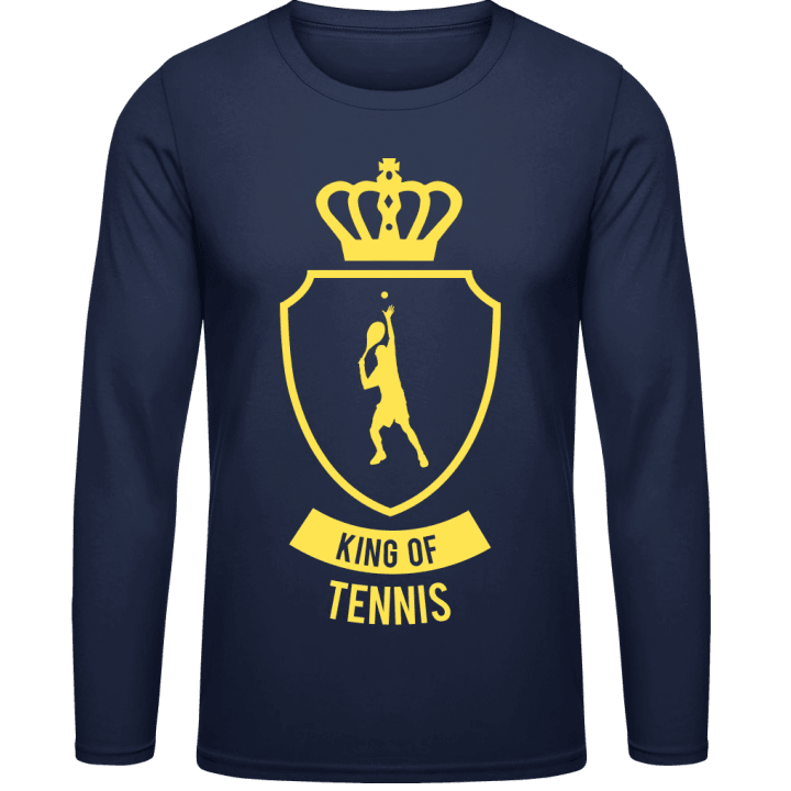 King of Tennis T-shirt à manches longues contain pic