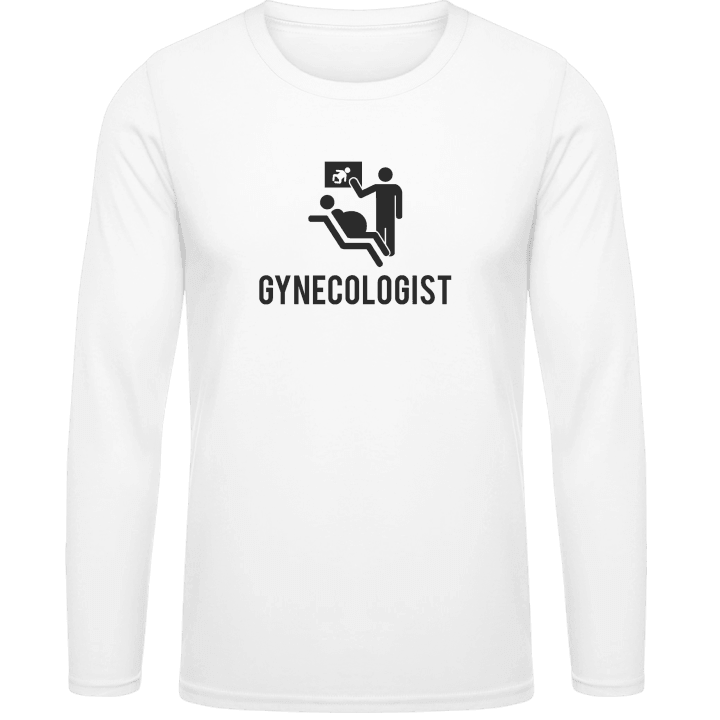 Gynecologist Pictogram Long Sleeve Shirt contain pic