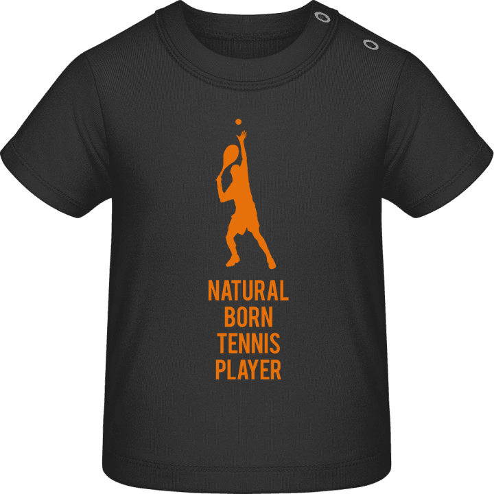 Natural Born Tennis Player T-shirt för bebisar contain pic