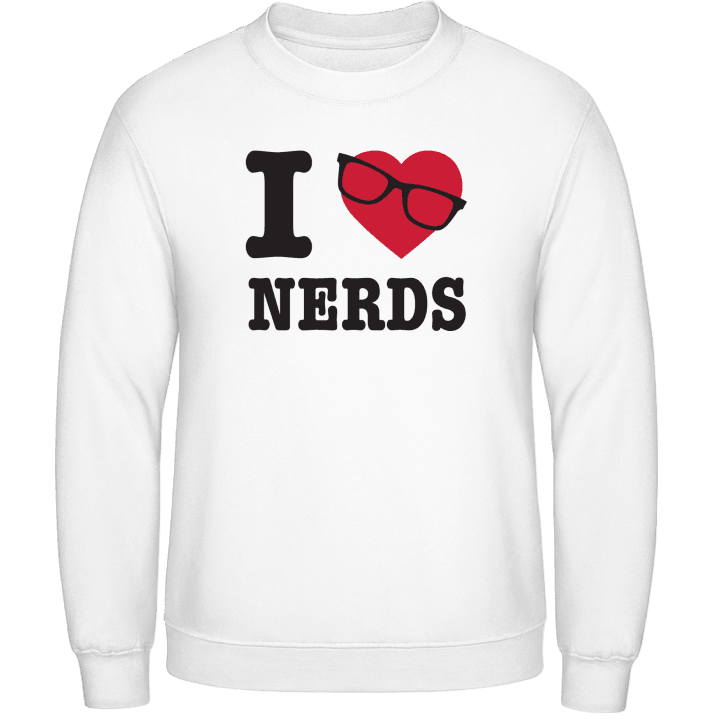 I Love Nerds Tröja contain pic