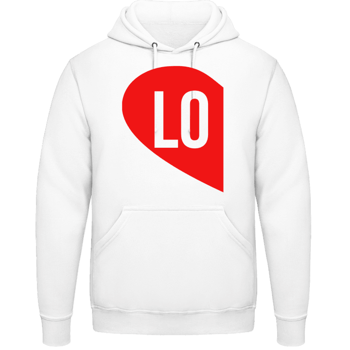 Love Couple Left Hoodie contain pic