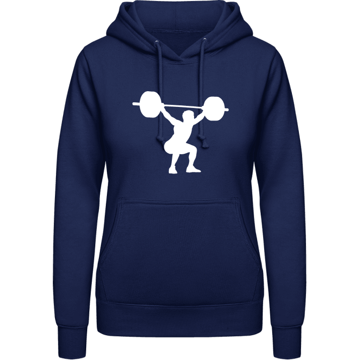 Weightlifter Action Vrouwen Hoodie contain pic
