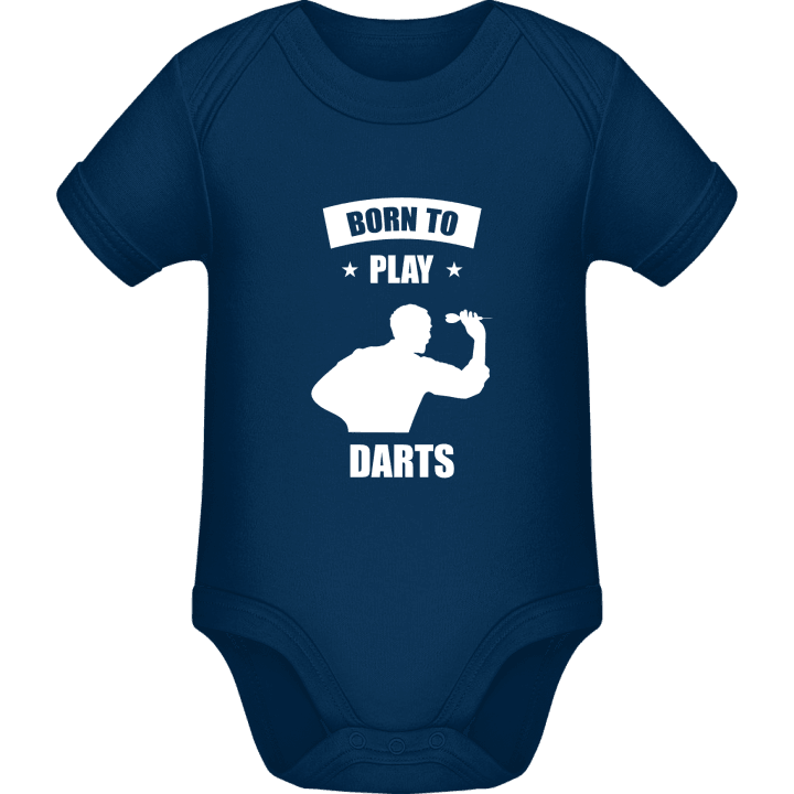Born To Play Darts Baby romper kostym contain pic