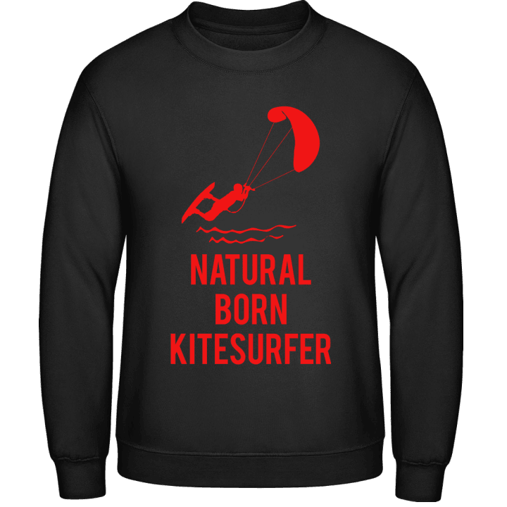 Natural Born Kitesurfer Sudadera contain pic