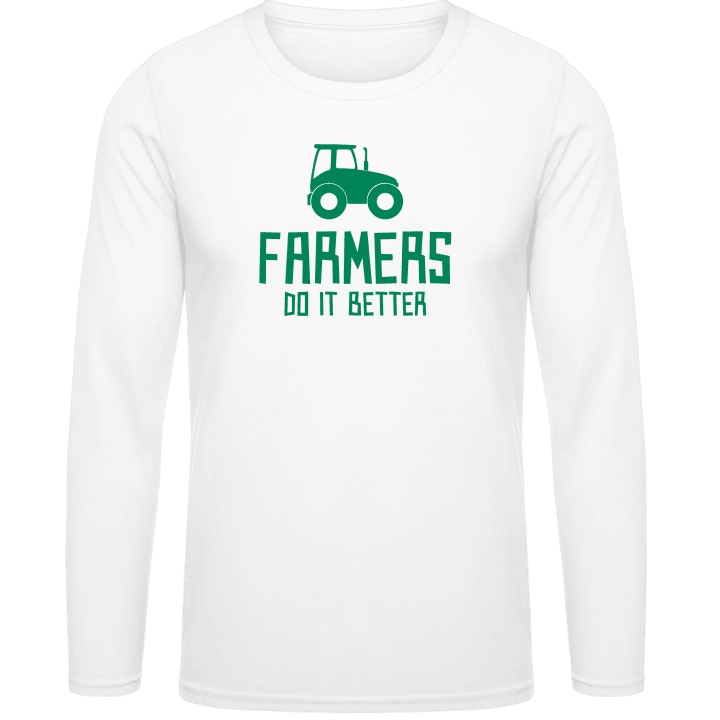 Farmers Do It Better Långärmad skjorta contain pic