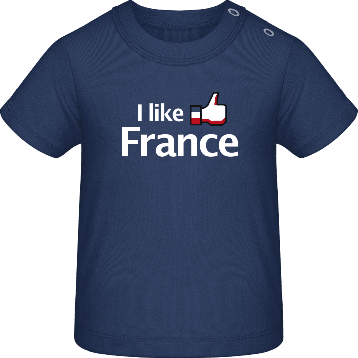 I Like France T-shirt för bebisar contain pic