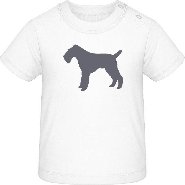 Fox Terrier Silhouette Baby T-skjorte 0 image