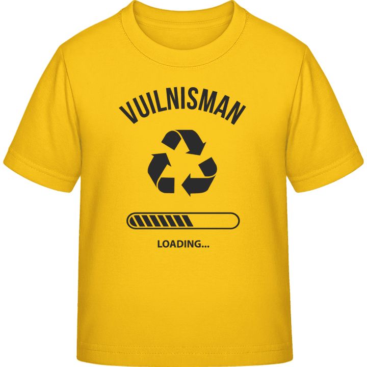 Vuilnisman loading T-shirt pour enfants contain pic