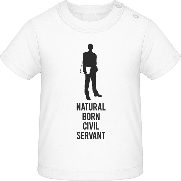 Natural Born Civil Servant Camiseta de bebé contain pic