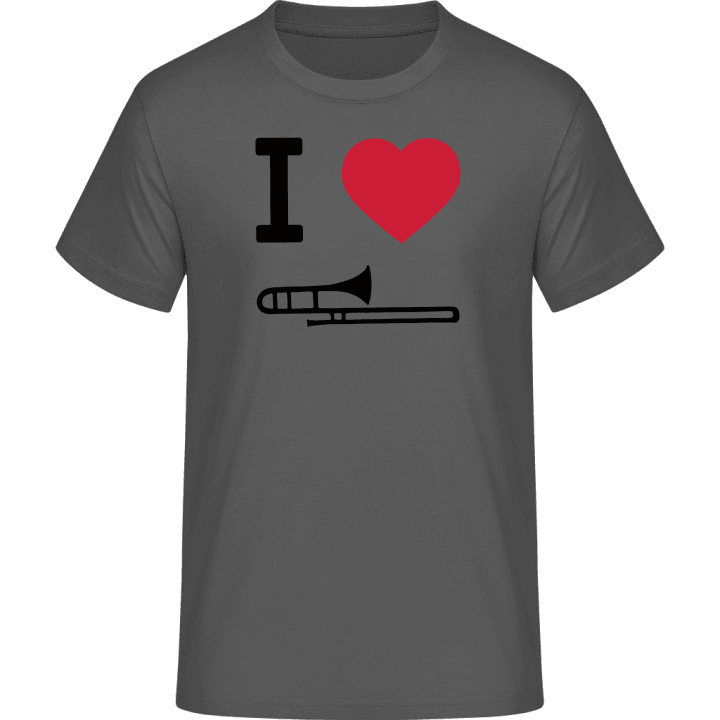 I Heart Trombone T-skjorte 0 image