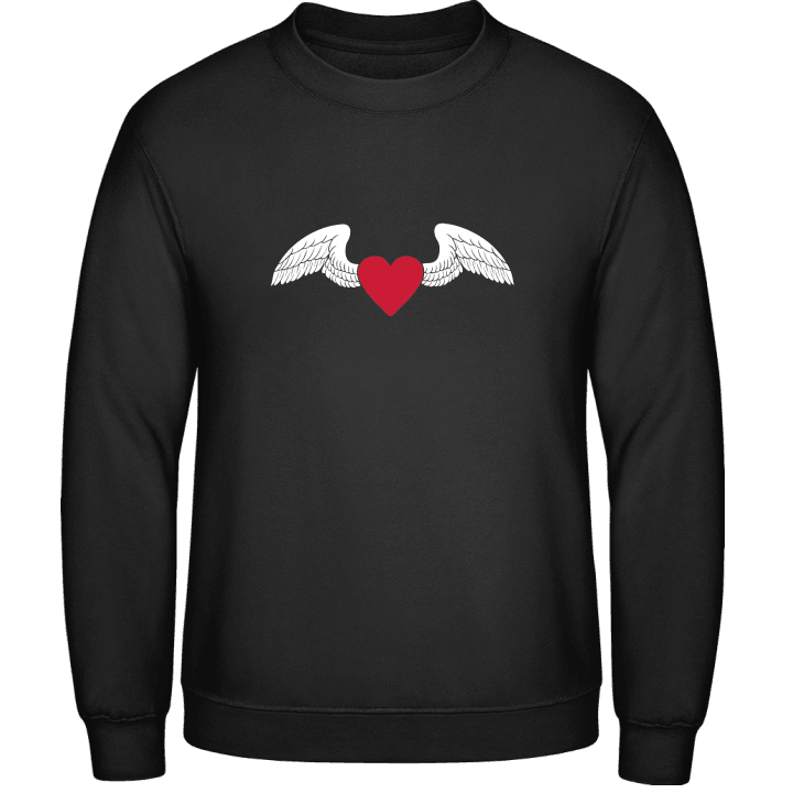 Heart With Wings Sudadera contain pic