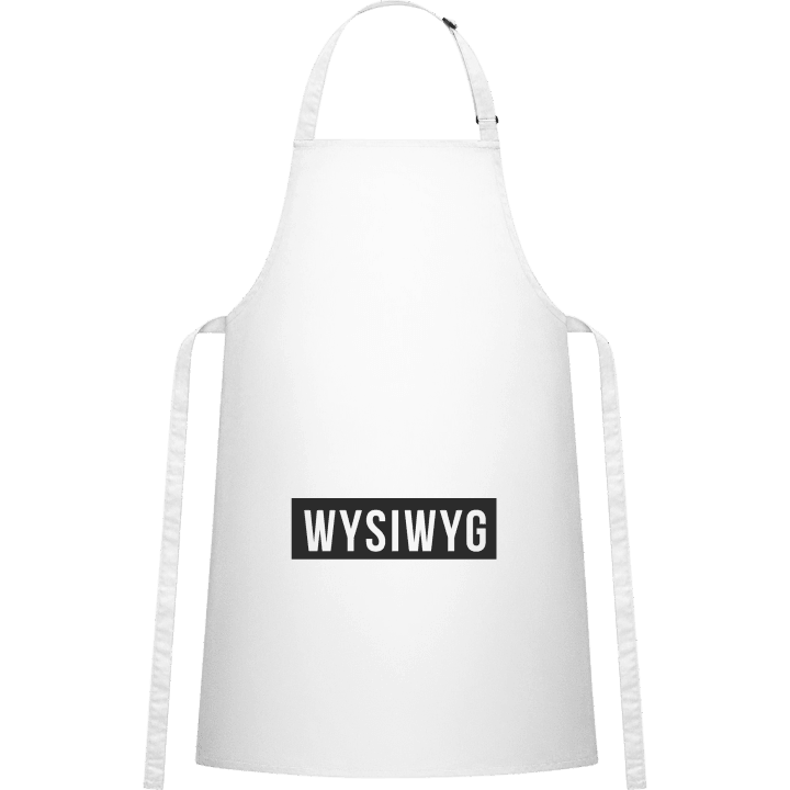 WYSIWYG What You See Is What You Get Kitchen Apron 0 image