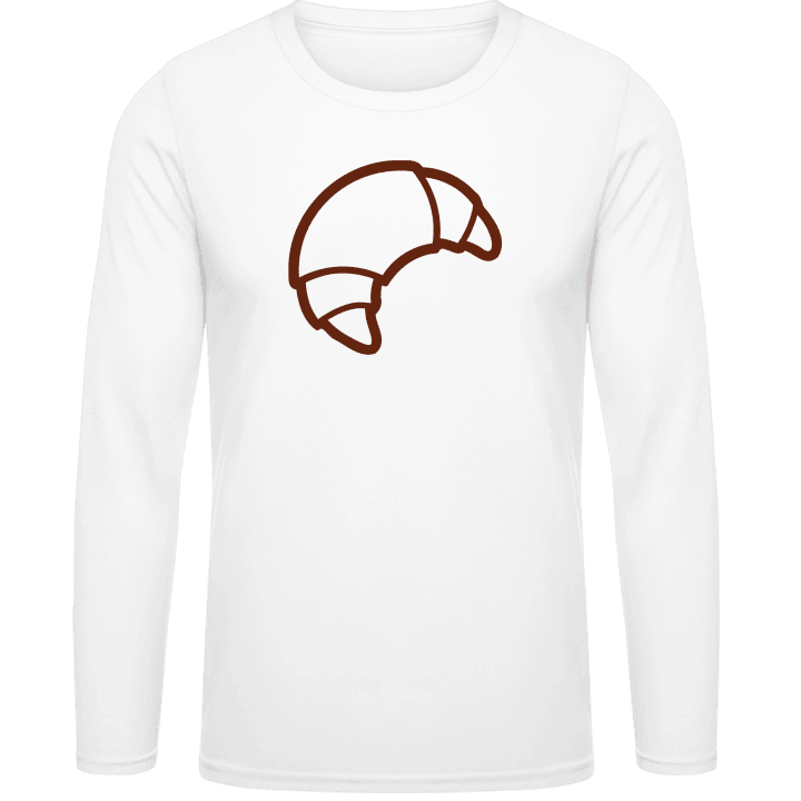 Croissant Outline Long Sleeve Shirt contain pic